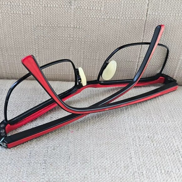 Etnia designed by Etnia Barcelona Women Eyeglasses Frame Black/Red AKITA Glasses - Picture 6 of 12